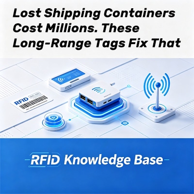 RFID oznake velikog dometa za praćenje izgubljenih kontejnera