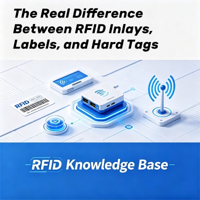 Stvarna razlika između RFID umetaka, etiketa i čvrstih oznaka