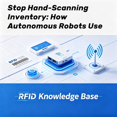 Kako autonomni roboti koriste RFID za popis bez ručnog skeniranja