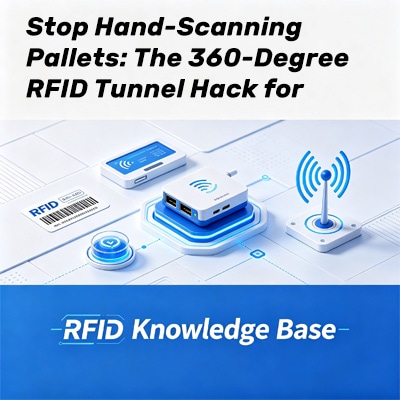 RFID tunel od 360 stepeni za automatsko skeniranje paleta u logistici
