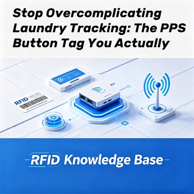 PPS RFID dugmasta etiketa za jednostavnije praćenje veša