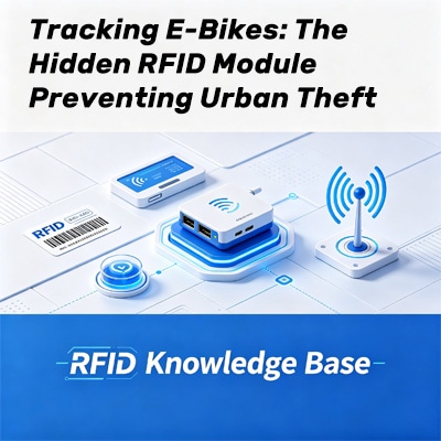 Praćenje električnih bicikala: skriveni RFID modul protiv krađe u gradovima