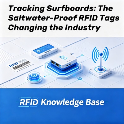 RFID oznake otporne na slanu vodu za praćenje dasaka za surfovanje
