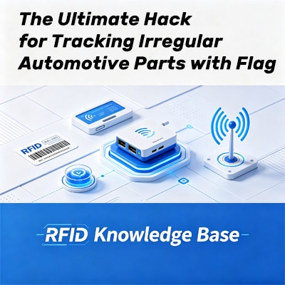 Praćenje nepravilnih automobilskih delova pomoću zastavastih RFID oznaka