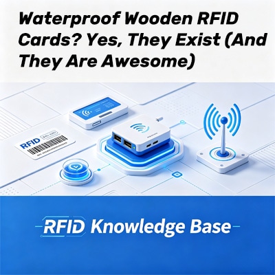 Vodootporne drvene RFID kartice za zahtevna okruženja
