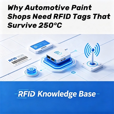 RFID oznake otporne na 250°C za lakirnice automobila