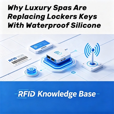 Vodootporni silikonski RFID prstenovi umesto ključeva za spa ormariće