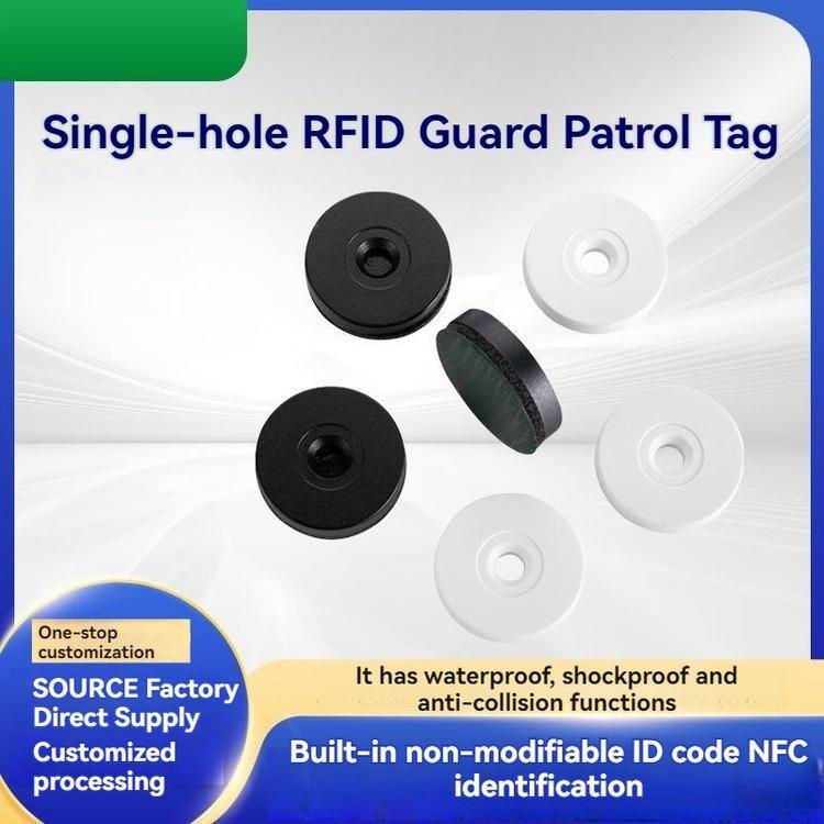 Plava vodootporna ABS RFID patrolna oznaka ABS25-1 sa zaštitom IP67 ima izdržljivo kućište za preglede u zahtevnim spoljašnjim uslovima